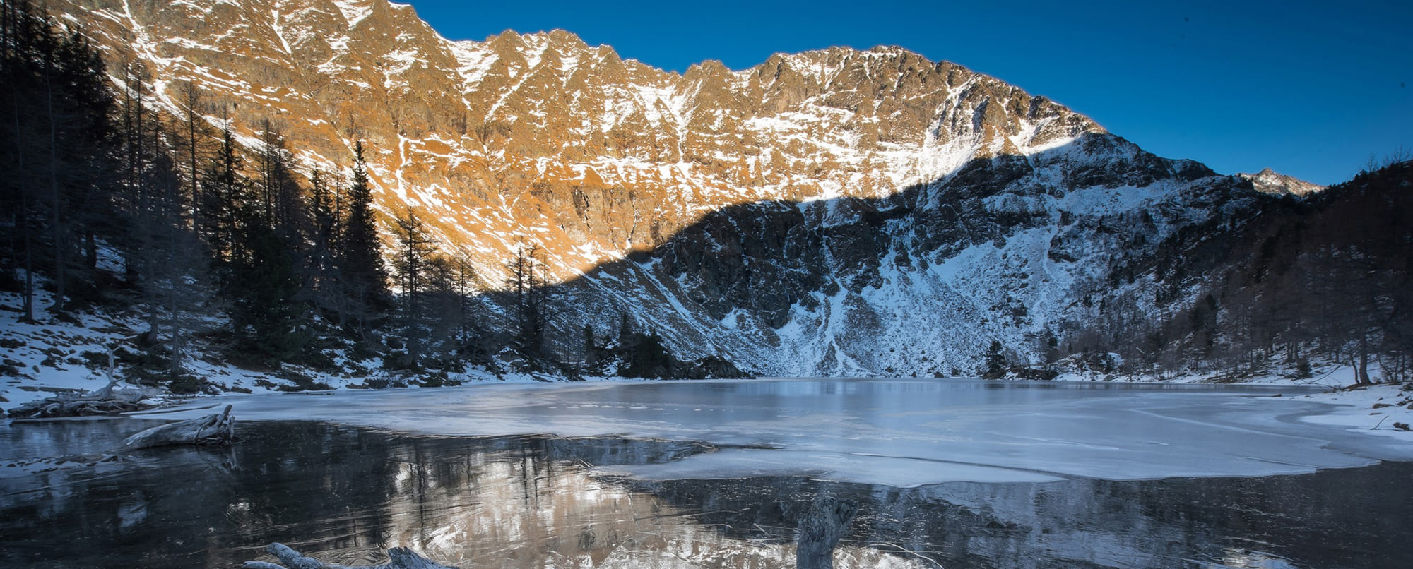 Lungauer Bergsee im Winter